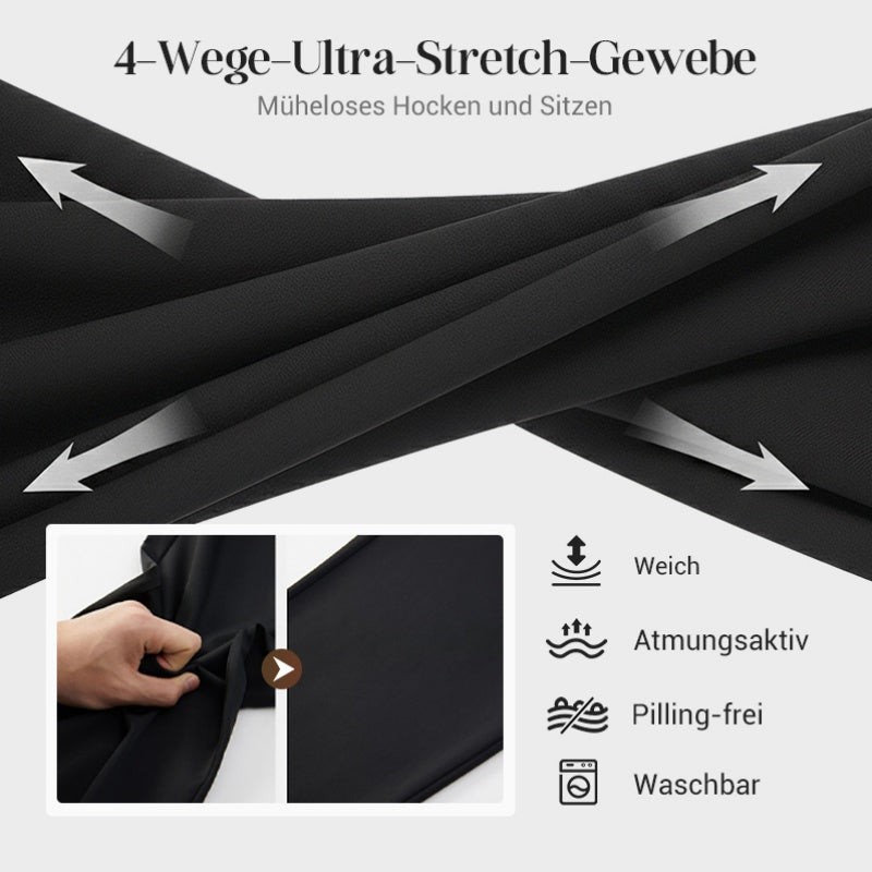 Pantalones de traje para dama de cintura alta