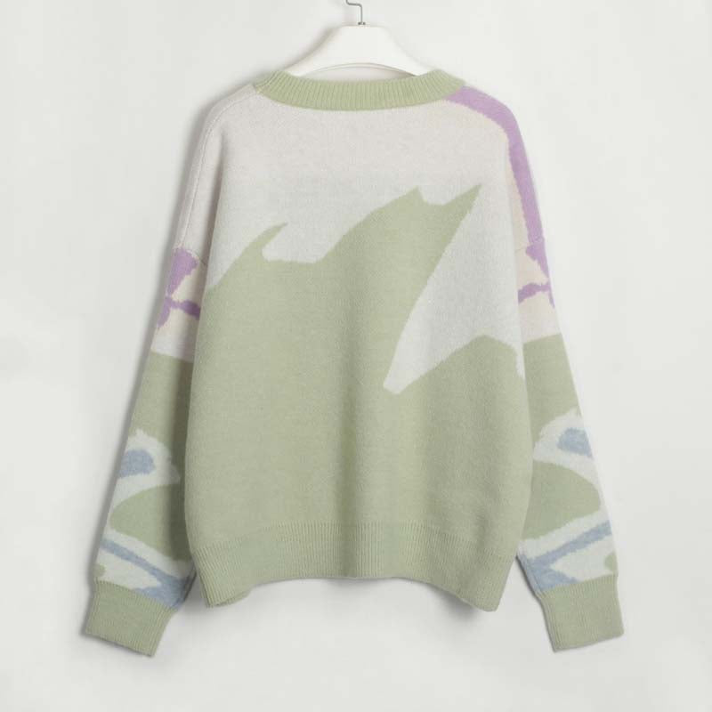 Sudadera Casual A Rayas De Colores